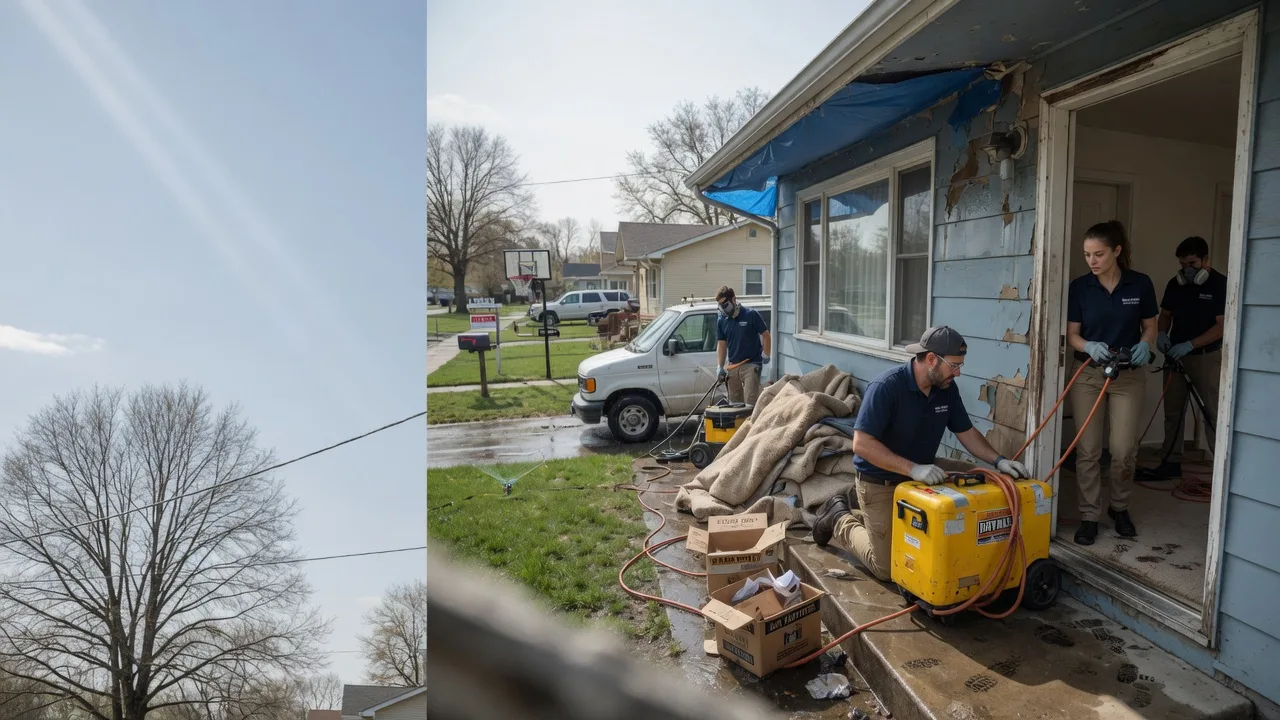 Basement Flood Cleanup in Manchester, OK near me
